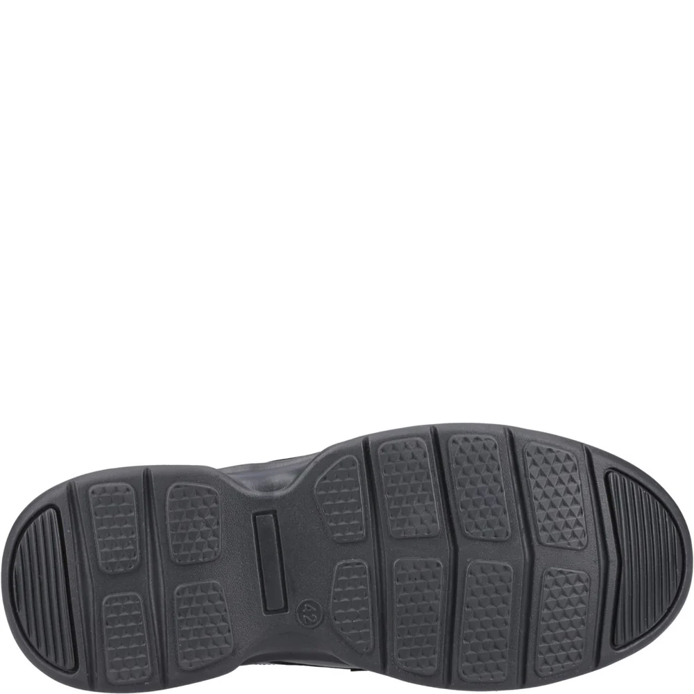 Black Hugh Lace-Up Shoes - Image 3