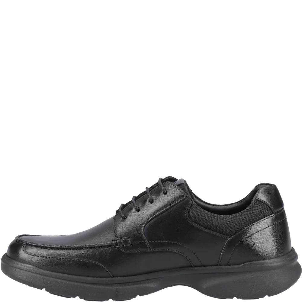 Black Hugh Lace-Up Shoes - Image 4