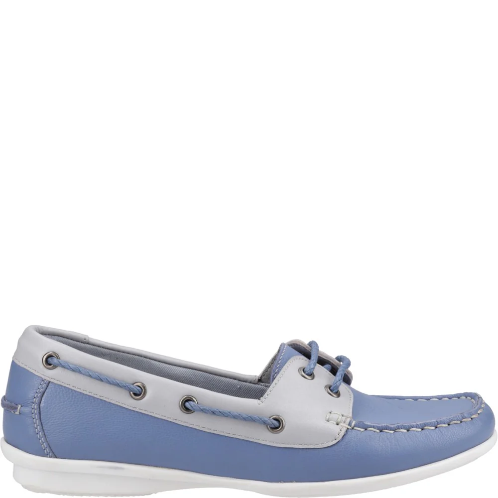 Blue Irene Boat Shoes - Image 5