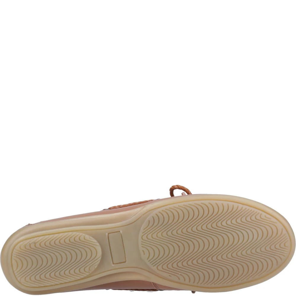 Tan Irene Boat Shoes - Image 3