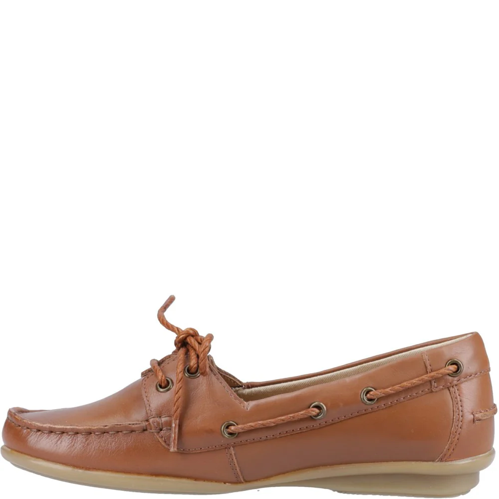 Tan Irene Boat Shoes - Image 4