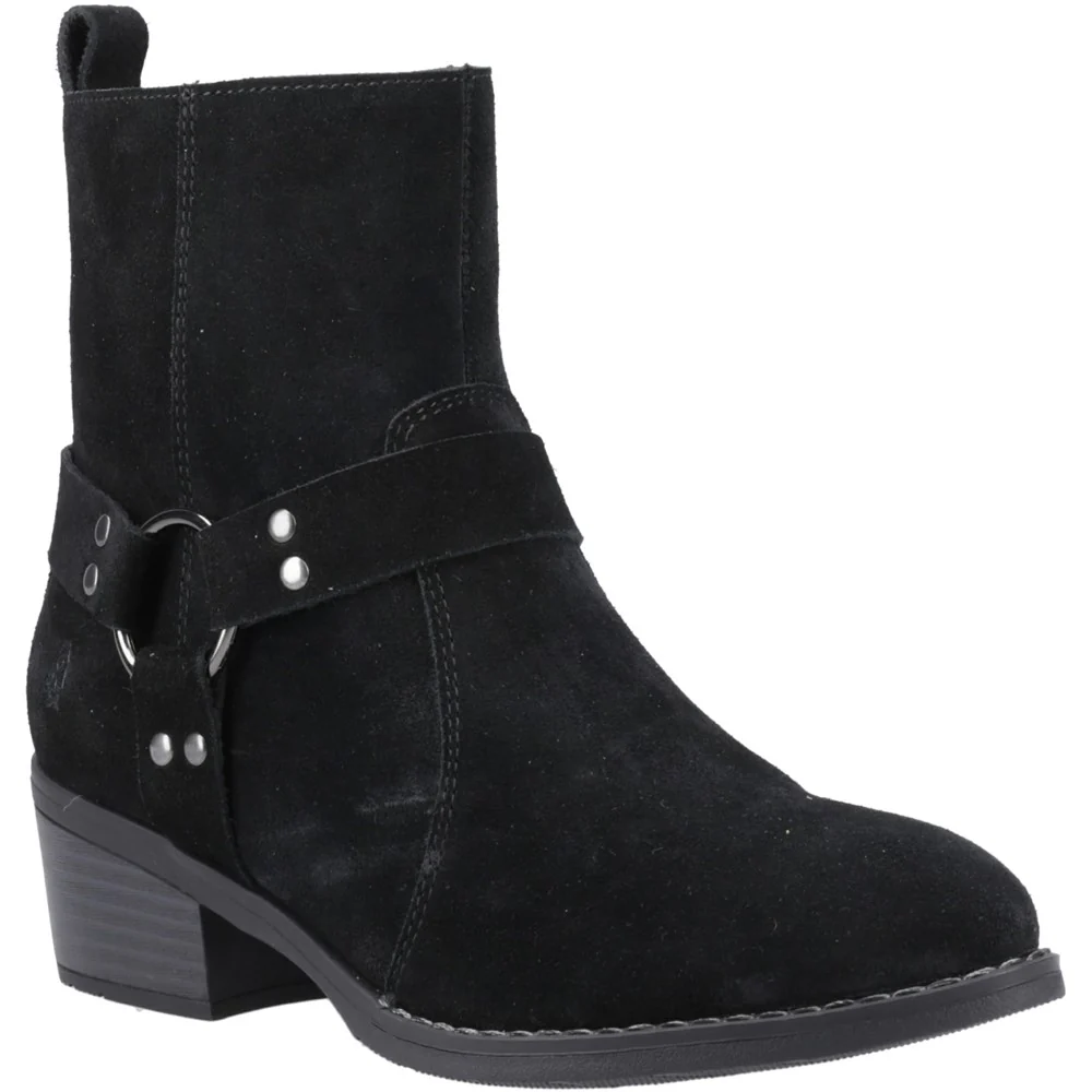 Black Iria Buckle Boots