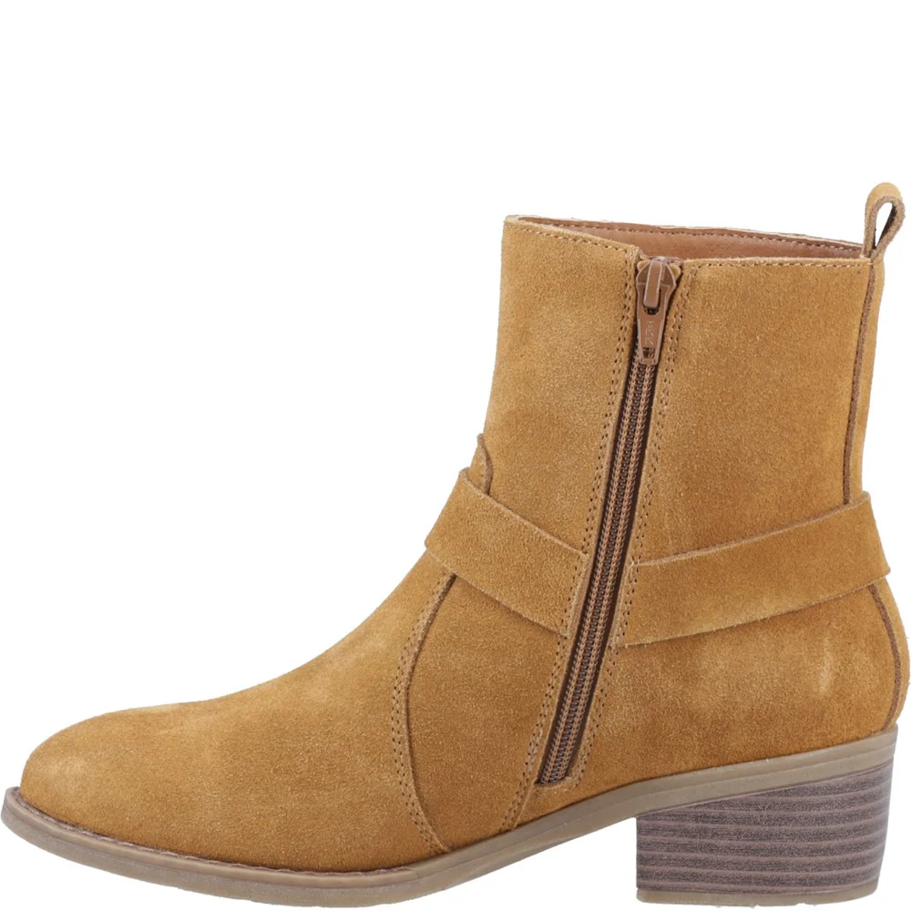 Tan Iria Buckle Boots - Image 4
