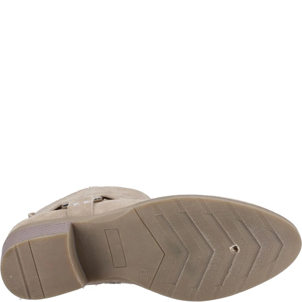 Taupe Iria Buckle Boots - Image 3