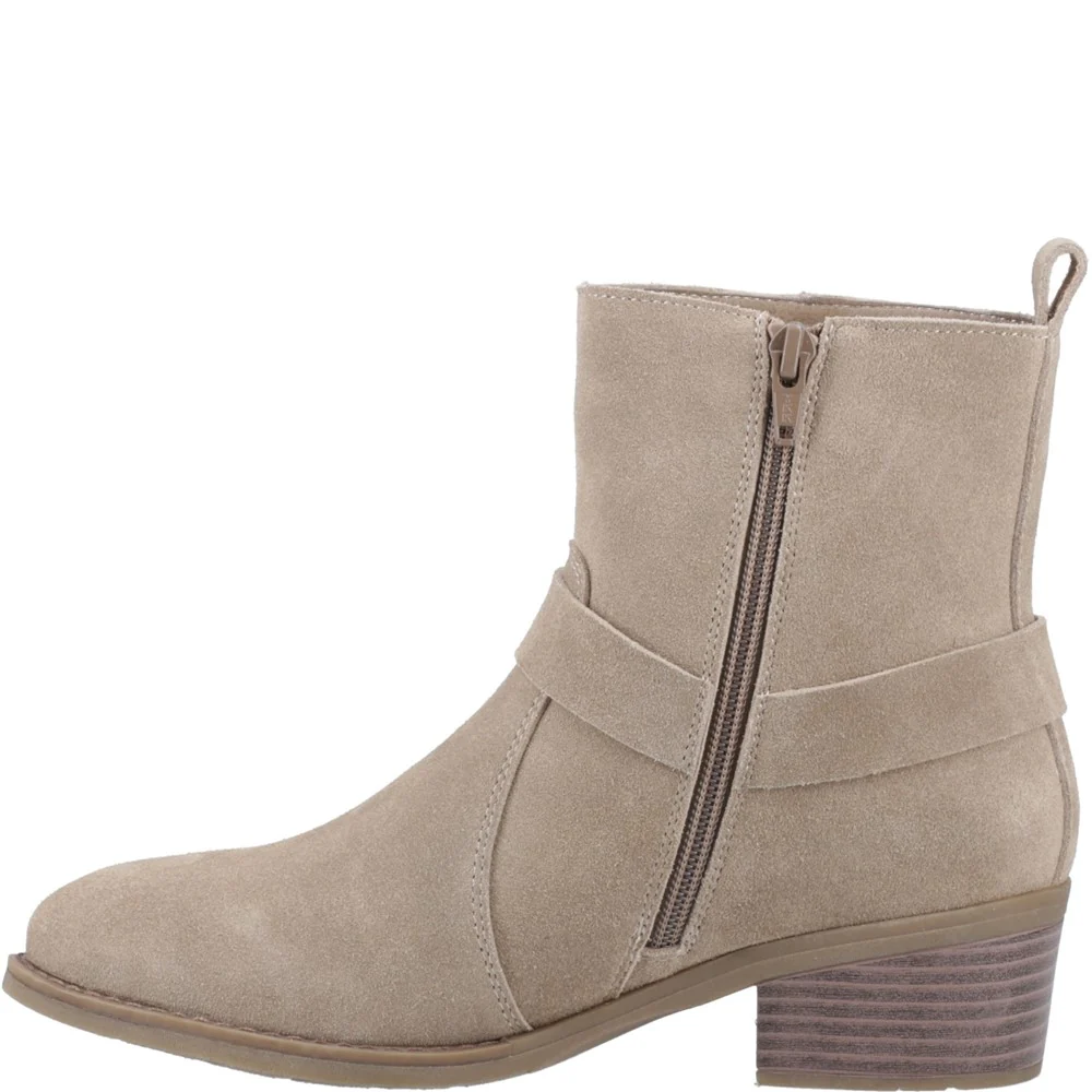 Taupe Iria Buckle Boots - Image 4