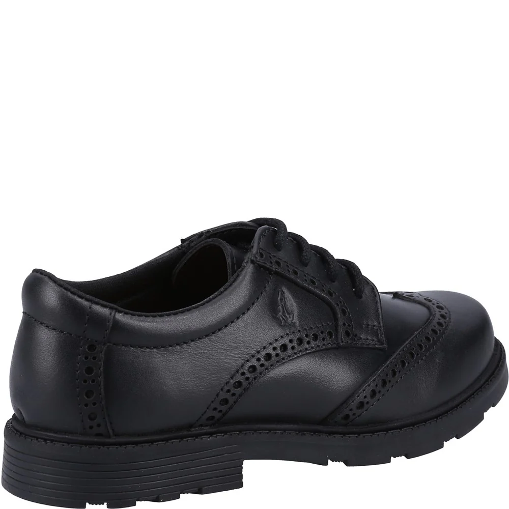 Black Jacob Senior School Shoes - Image 2