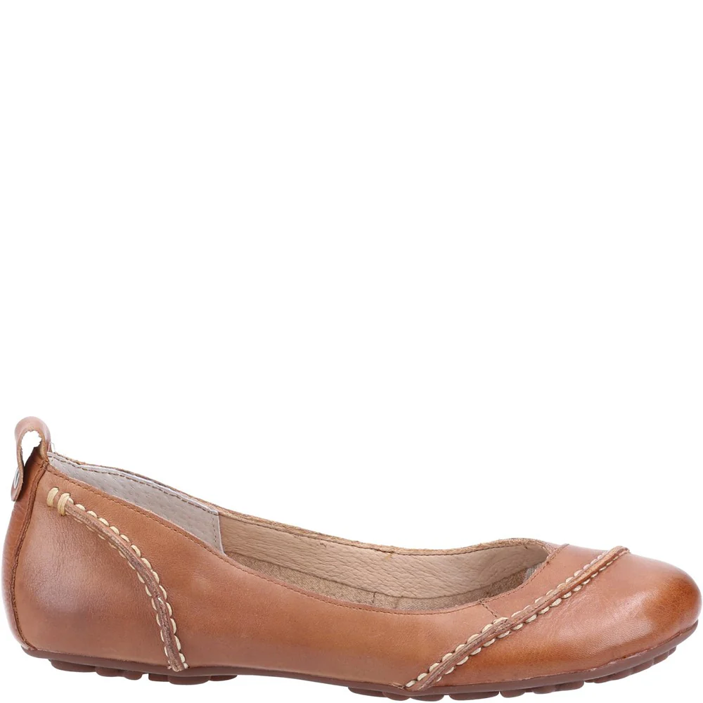 Tan Janessa Slip-On Shoes - Image 5
