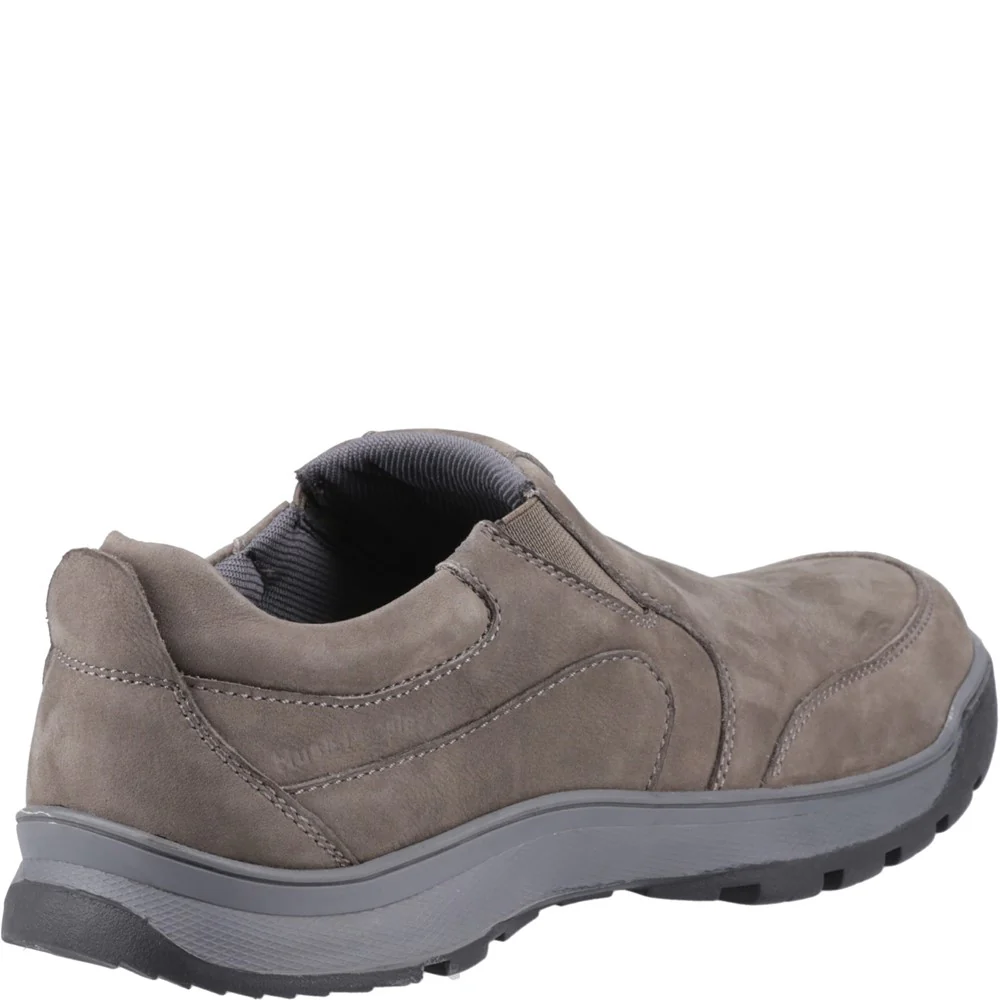 Grey Nubuck Jasper Slip-On Trainers - Image 2
