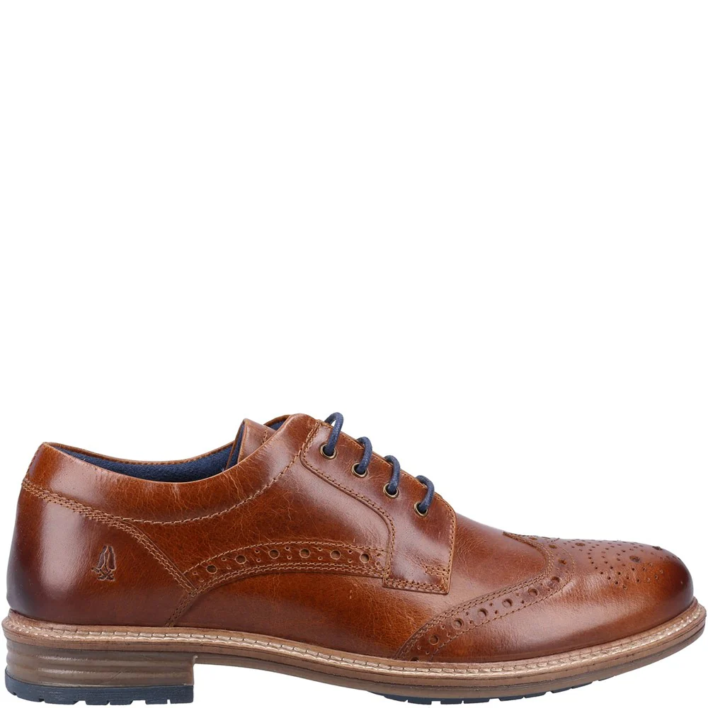 Tan Jayden Brogue Shoes - Image 4