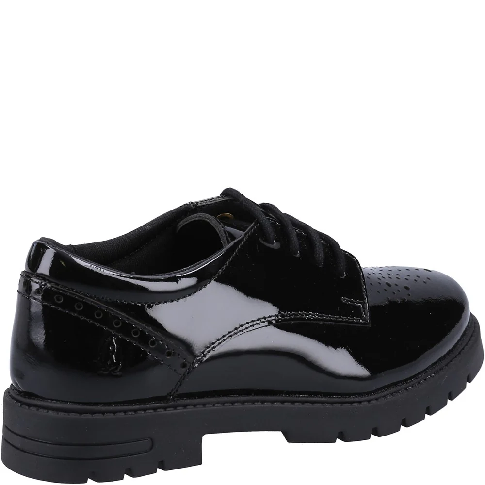 Black Jayne Patent Senior School Shoes - Image 2