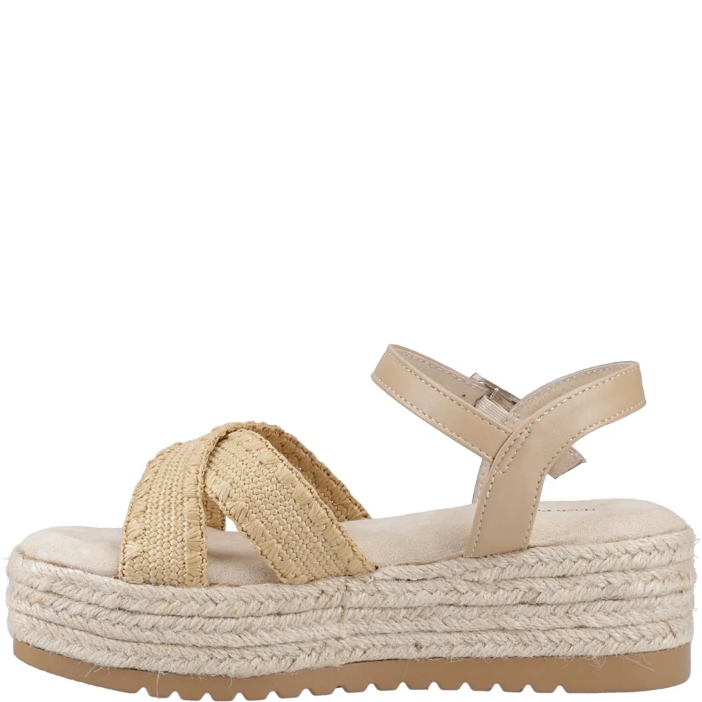 Tan Jemma Espadrille Sandals - Image 4