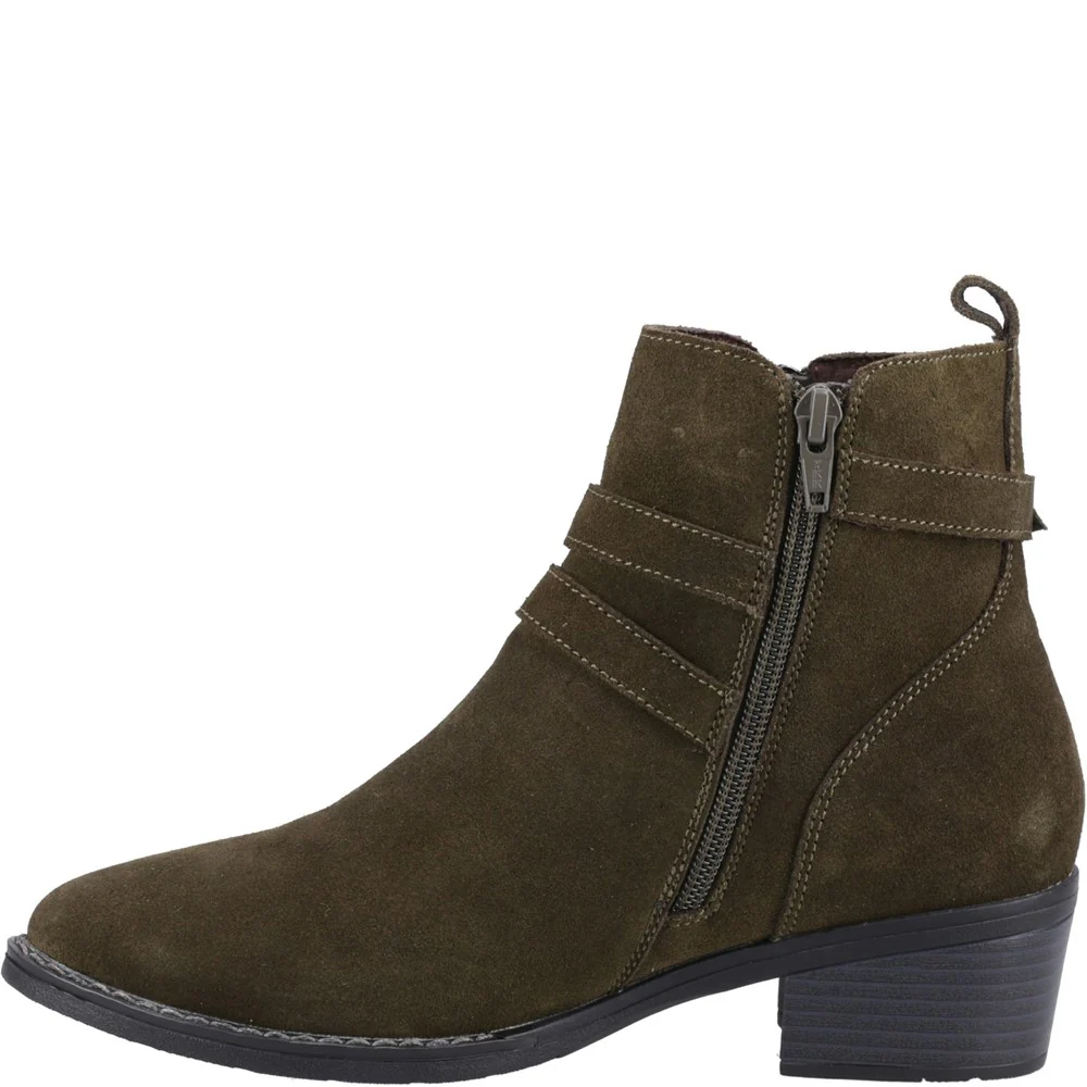 Khaki Jenna Ankle Boots - Image 4