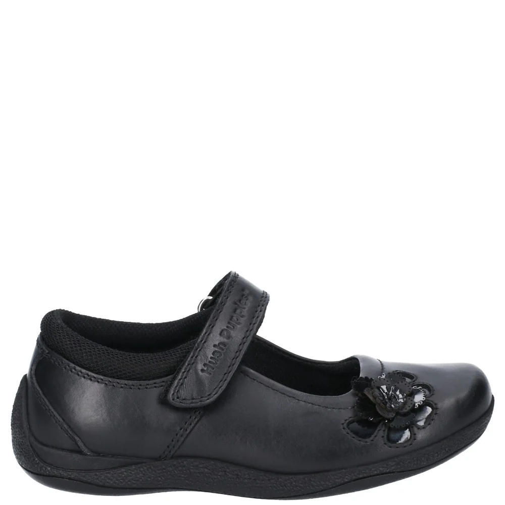 Black Jessica Junior School Shoes - Image 4