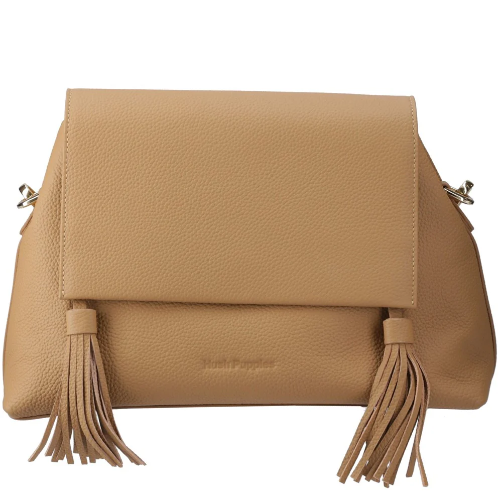 Tan Jessie Leather Handbag - Image 4