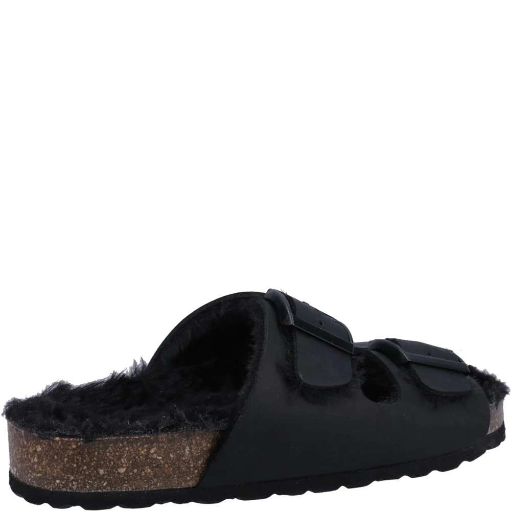 Black Jessie Mule Slipper - Image 2