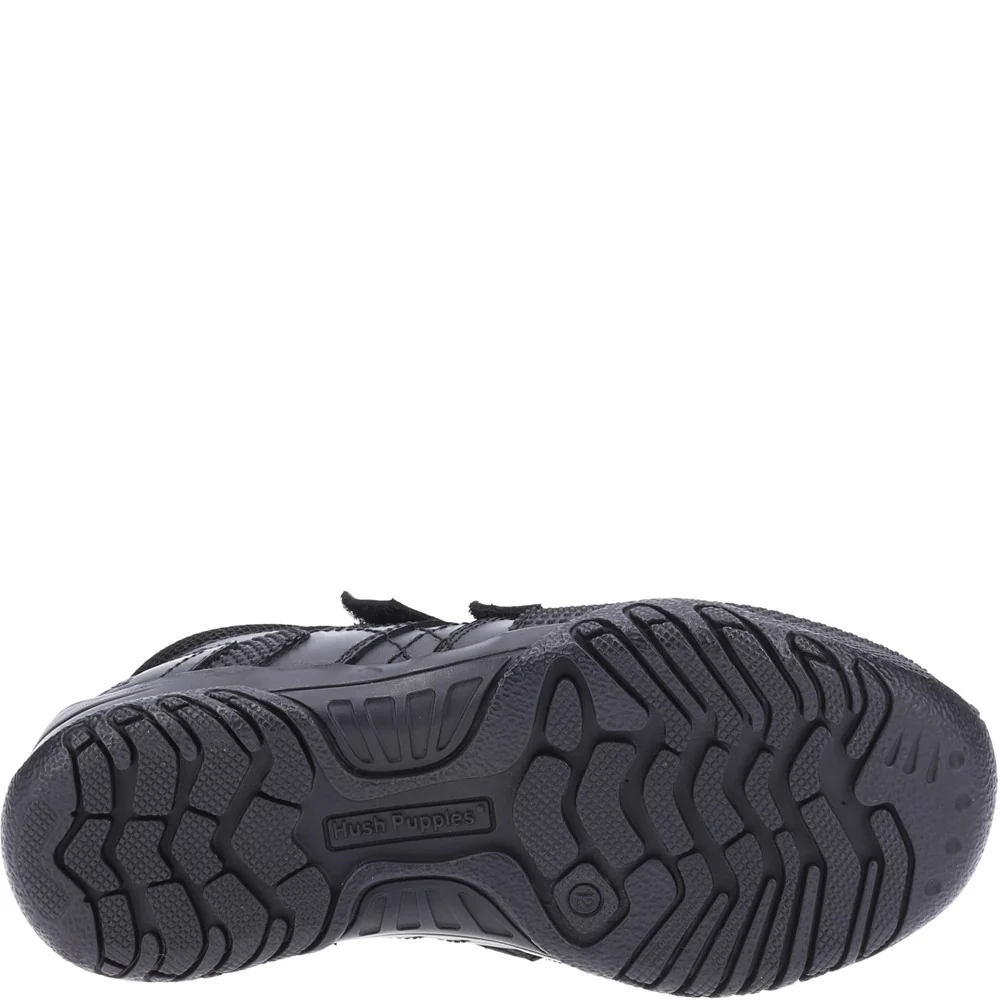 Black Jezza Junior School Boots - Image 3
