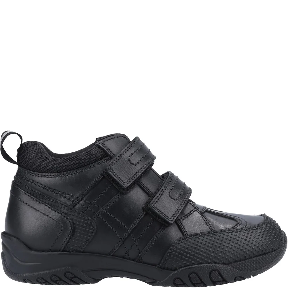 Black Jezza Senior School Boots - Image 4
