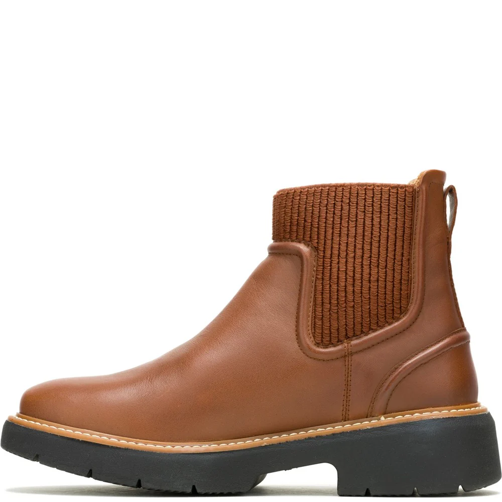 Cognac Sock Jodie Ankle Boots - Image 5