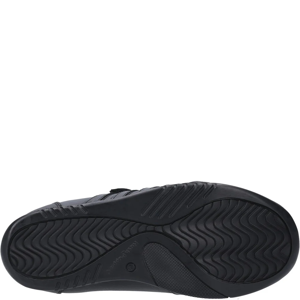 Black Josh Senior School Shoes - Image 3