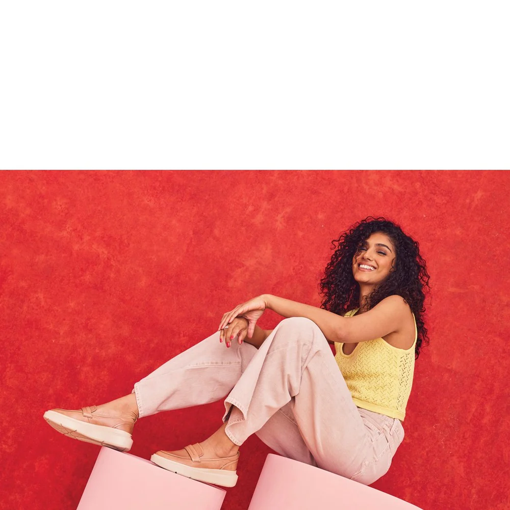 Tan Joy Penny Loafers - Image 8