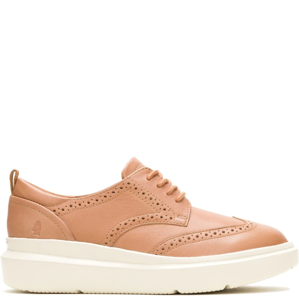 Tan Joy Wingtip Lace Ups - Image 6