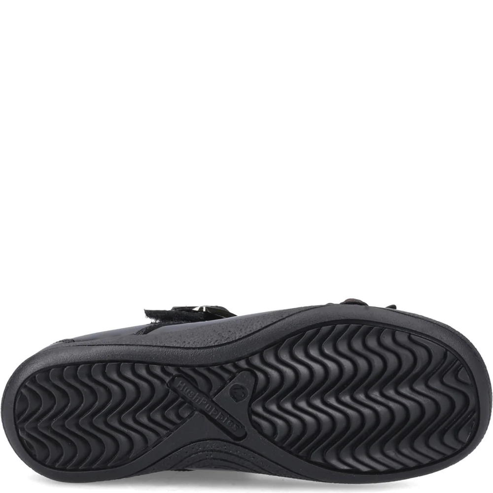 Black Julie Patent Junior School Shoes - Image 3
