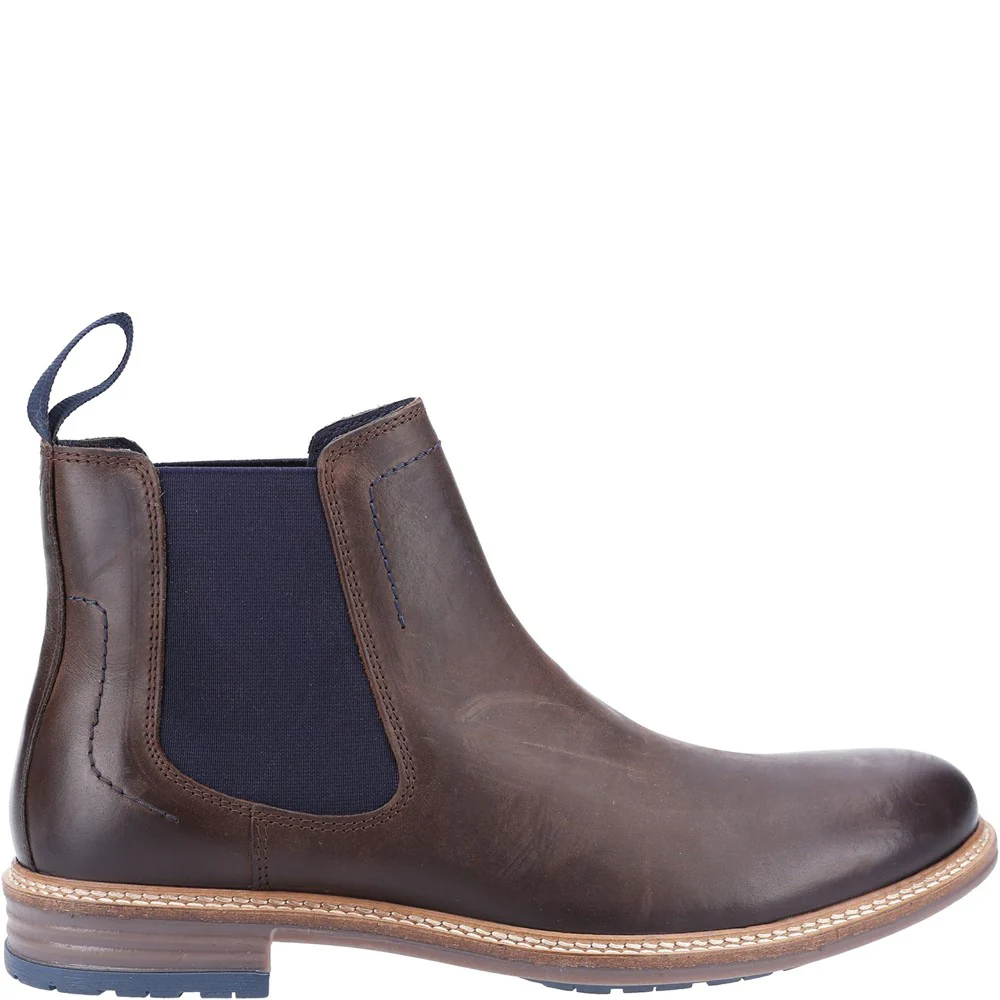 Brown Justin Chelsea Boots - Image 4