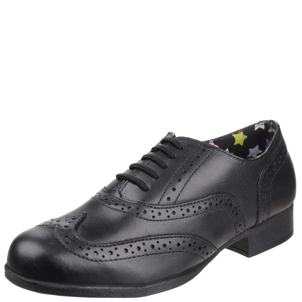 Black Kada Junior School Shoes - Image 9
