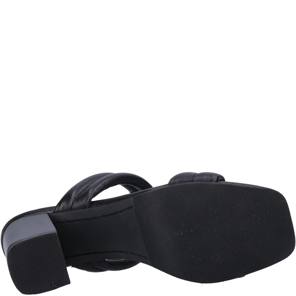 Black Katie Heeled Sandals - Image 3