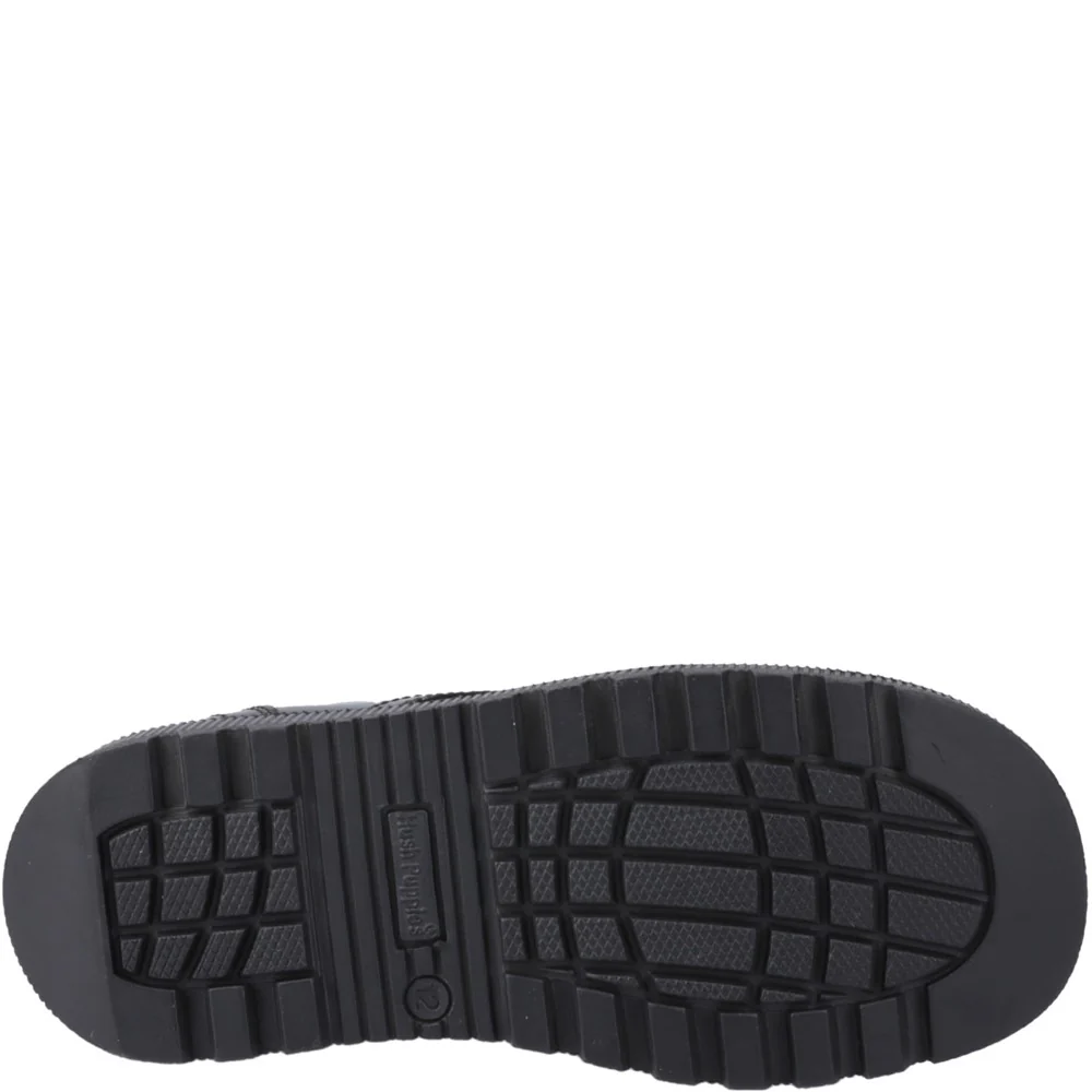 Black Keeley Patent Junior School Shoes - Image 3