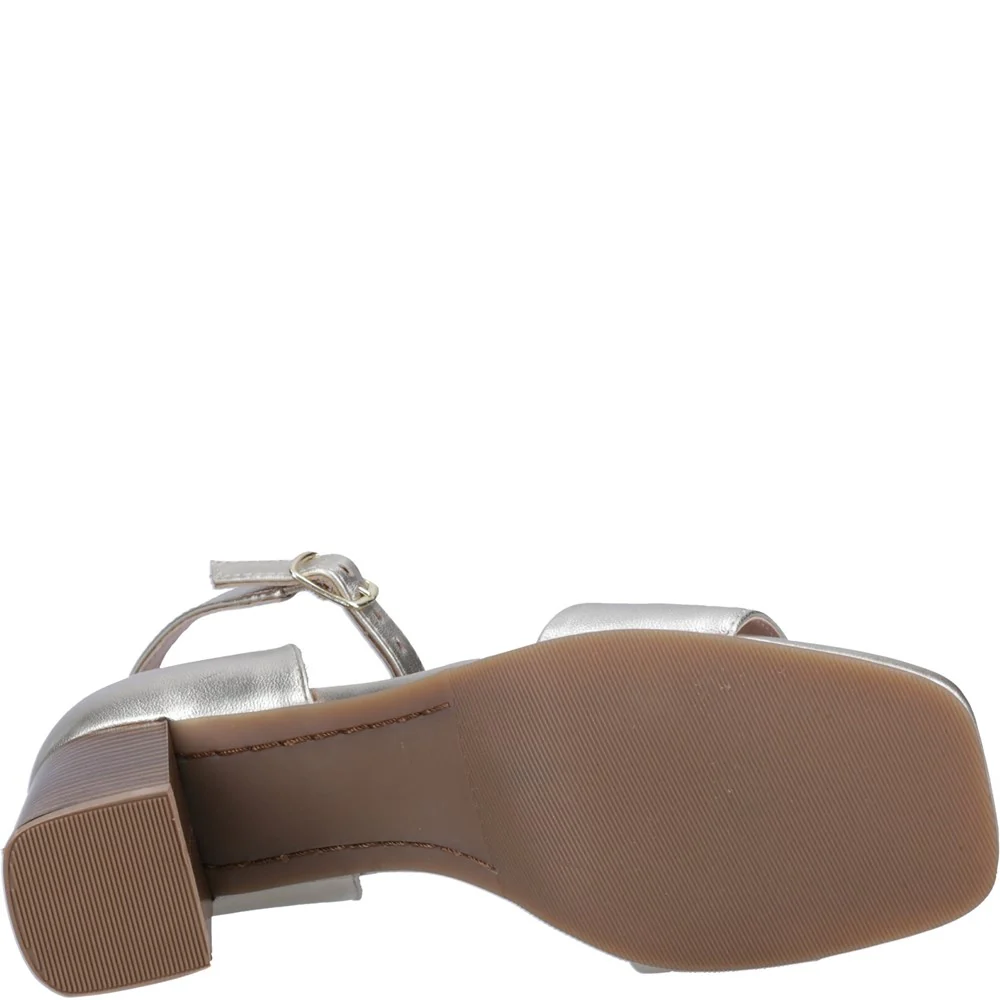 Gold Kelsey Heeled Sandals - Image 3