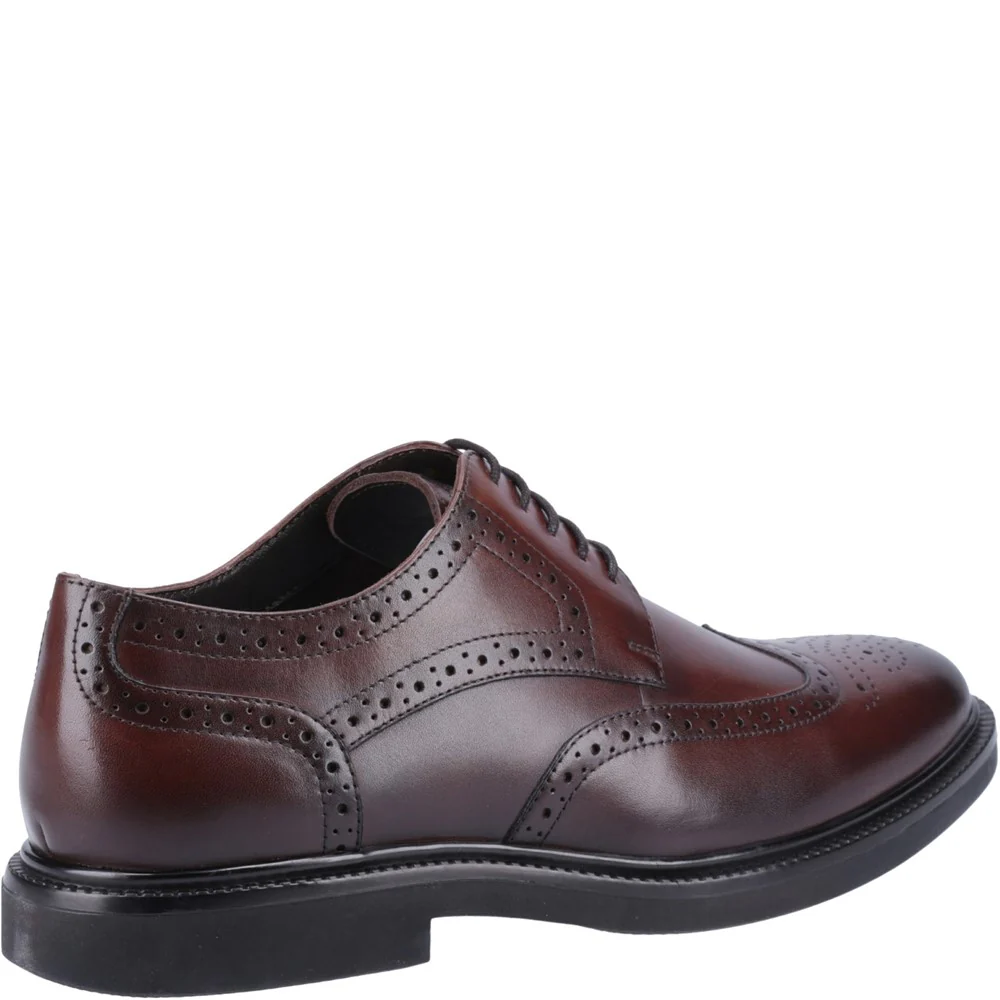 Chocolate Kingston Brogue Shoes - Image 2
