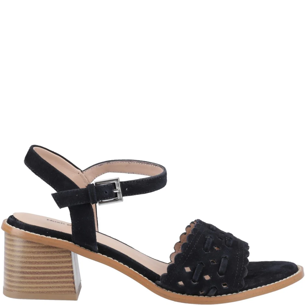 Black Lacie Heeled Sandals - Image 5