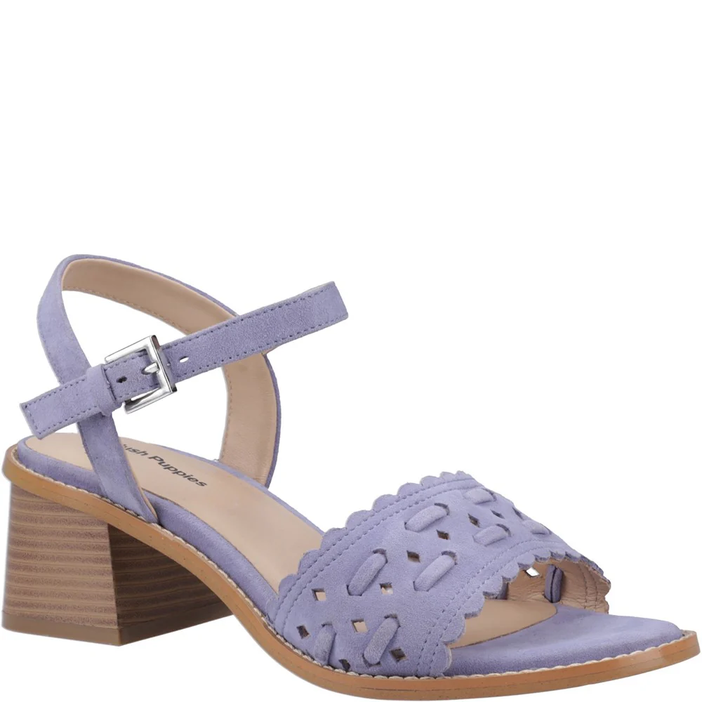 Blue Lacie Heeled Sandals