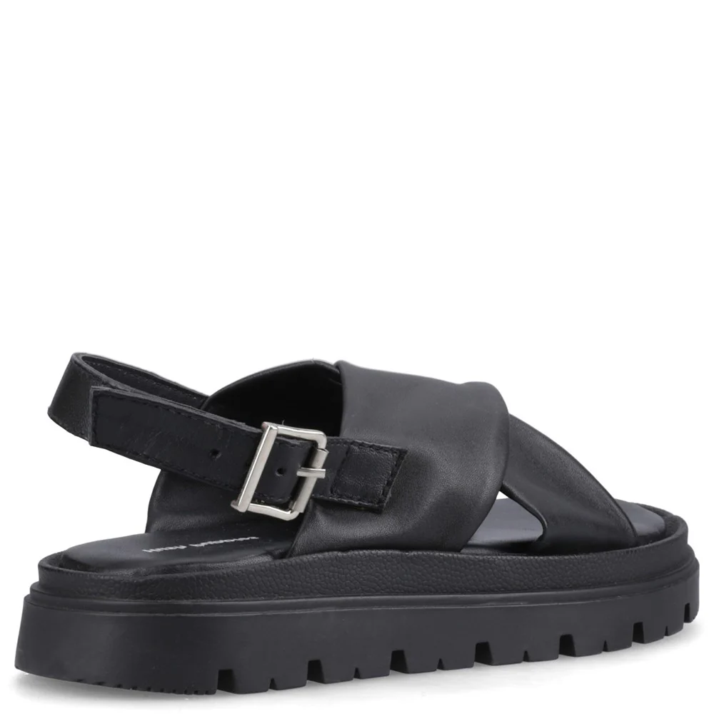 Black Lara Sandals - Image 2