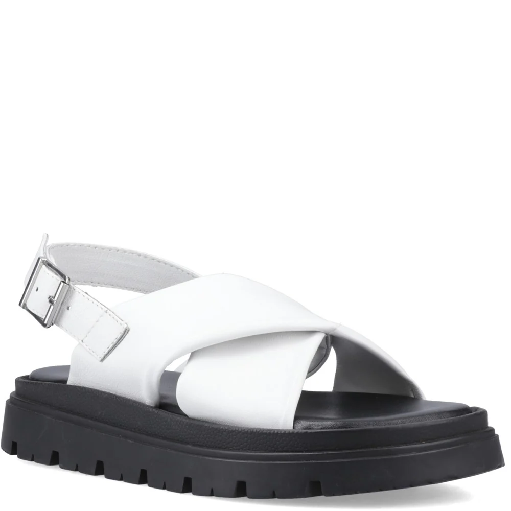 White Lara Sandals
