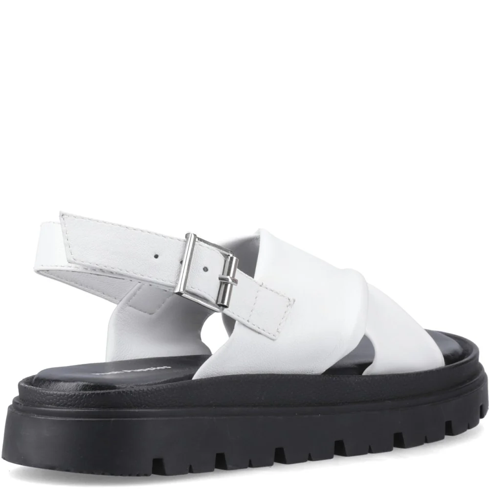 White Lara Sandals - Image 2
