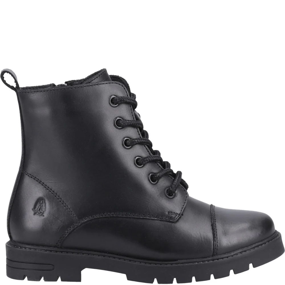 Black Lauren Junior School Shoes - Image 5