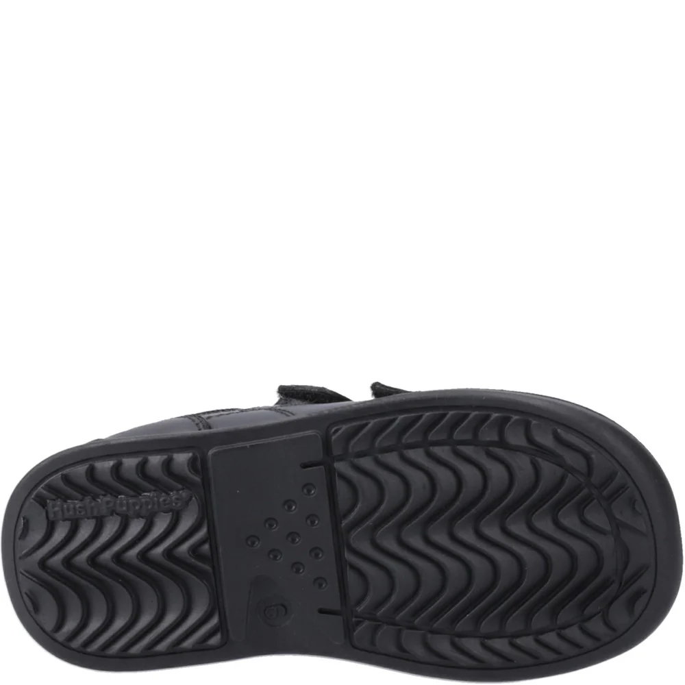 Black Lennon Infant School Shoes - Image 3