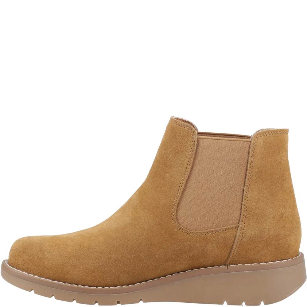 Tan Leonie Suede Boots - Image 4
