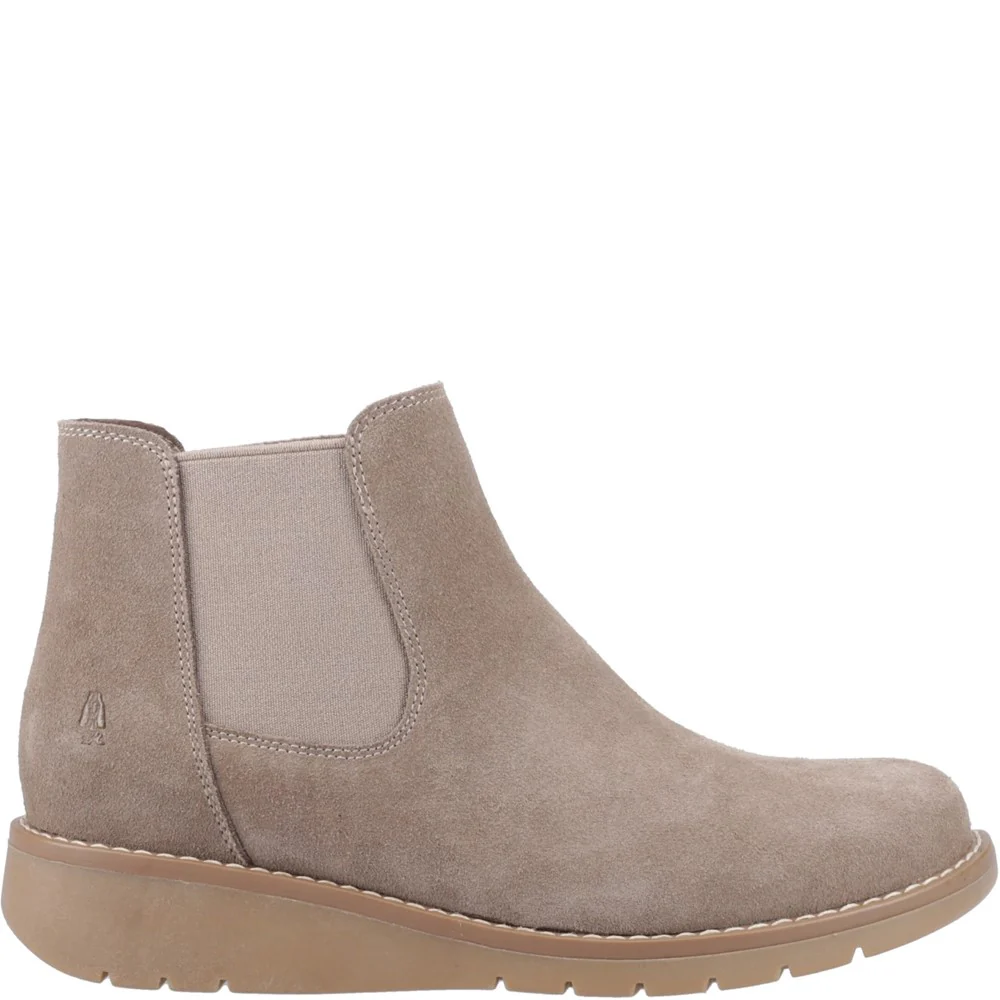Taupe Leonie Suede Boots - Image 5