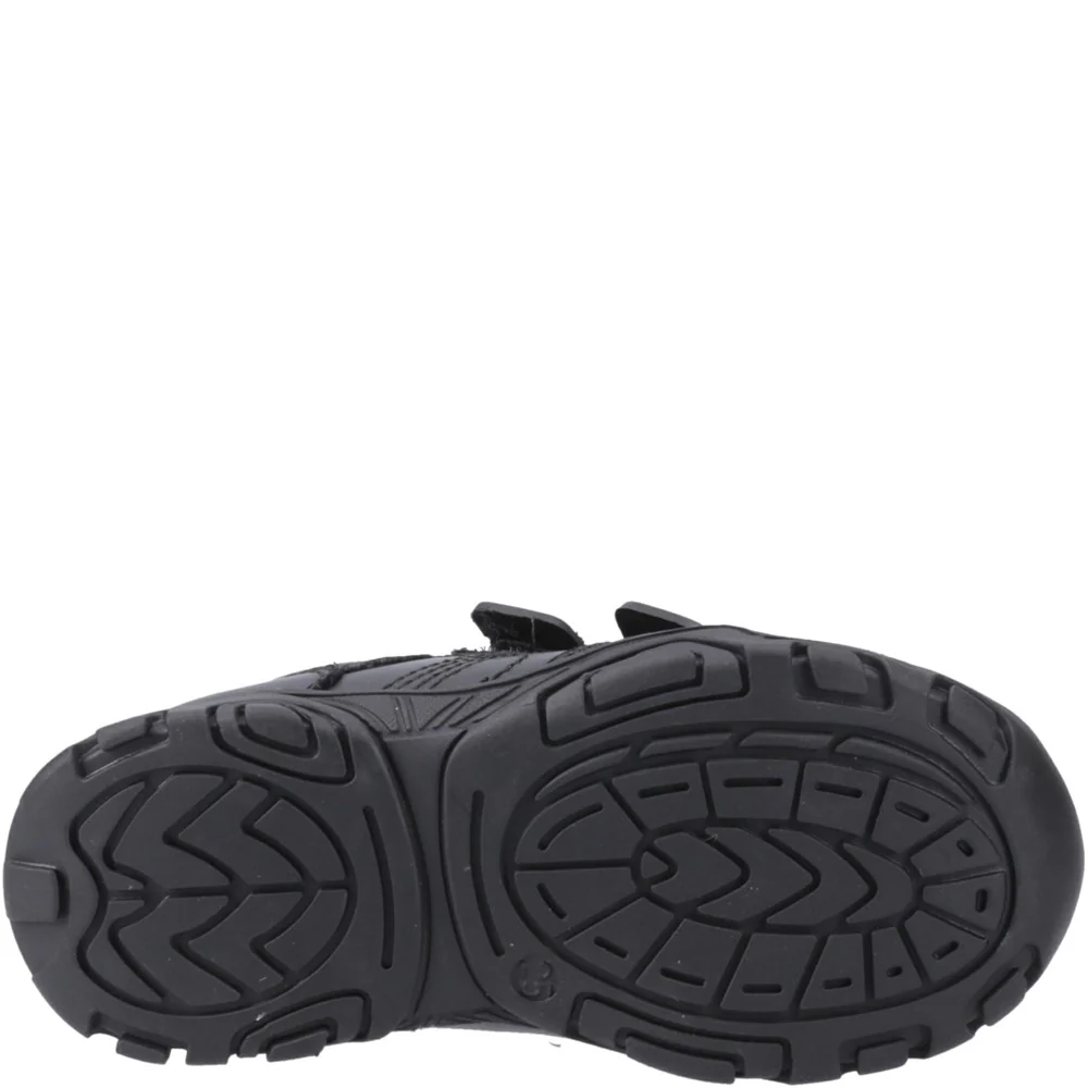 Black Leroy Infant School Shoes - Image 3