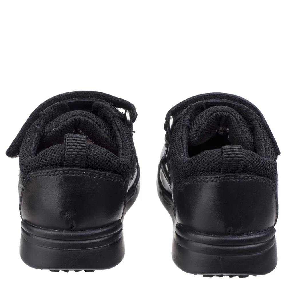 Black Liam Infant School Shoes - Image 7