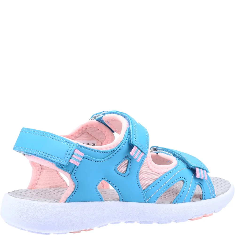 Aqua Lilly Quarter Strap Junior Sandals - Image 2