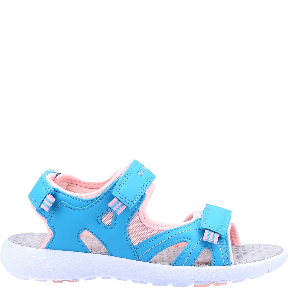 Aqua Lilly Quarter Strap Junior Sandals - Image 4