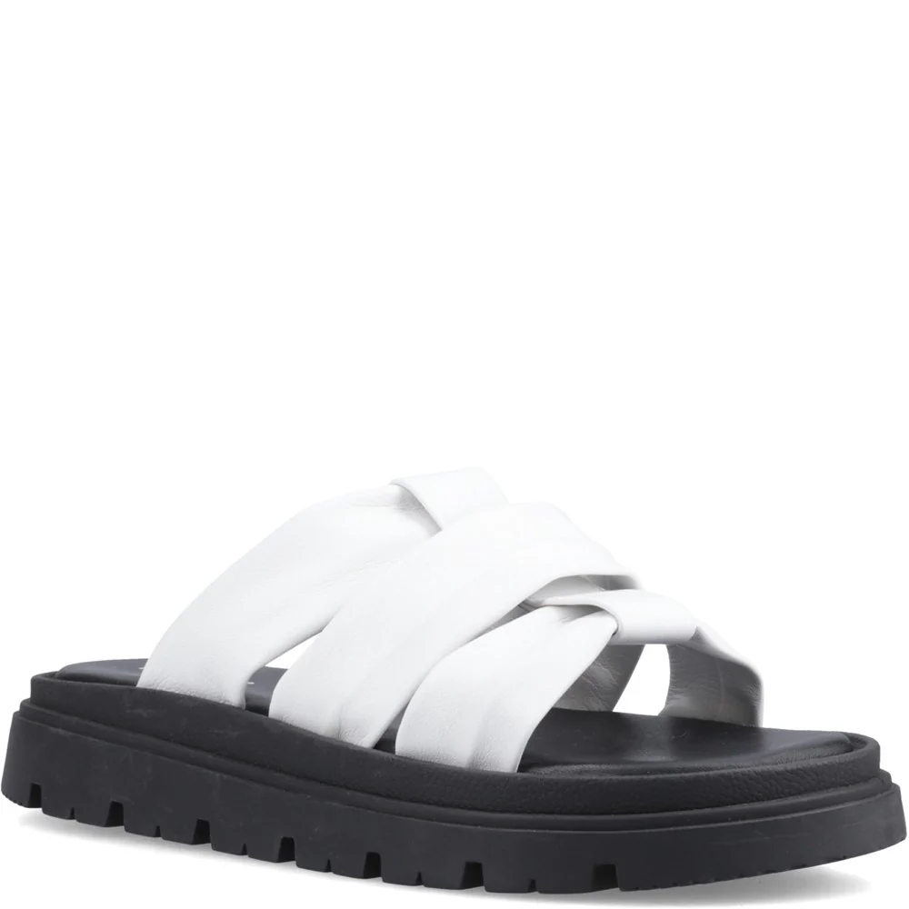 White Loretta Mules