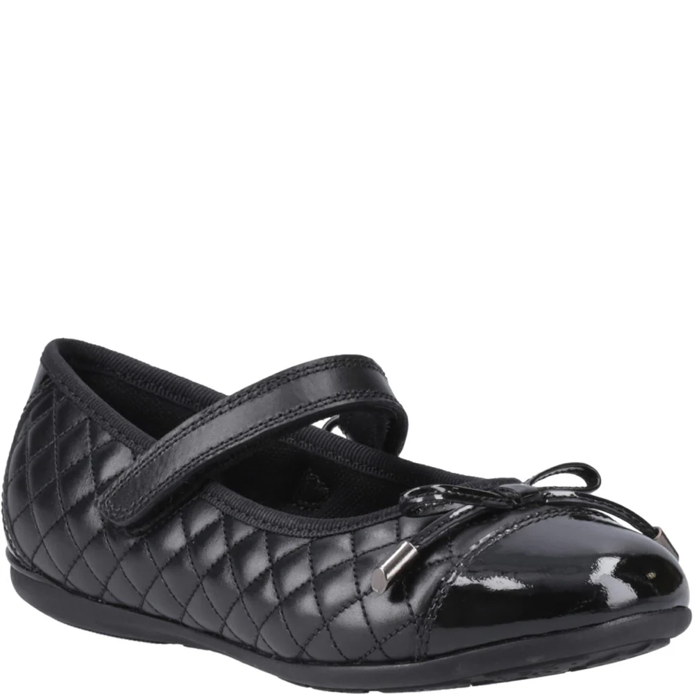 Black Lottie Junior School Shoes
