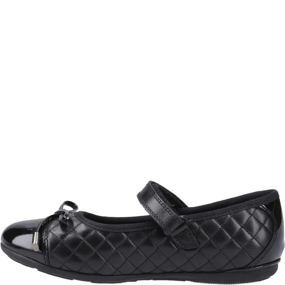 Black Lottie Junior School Shoes - Image 4