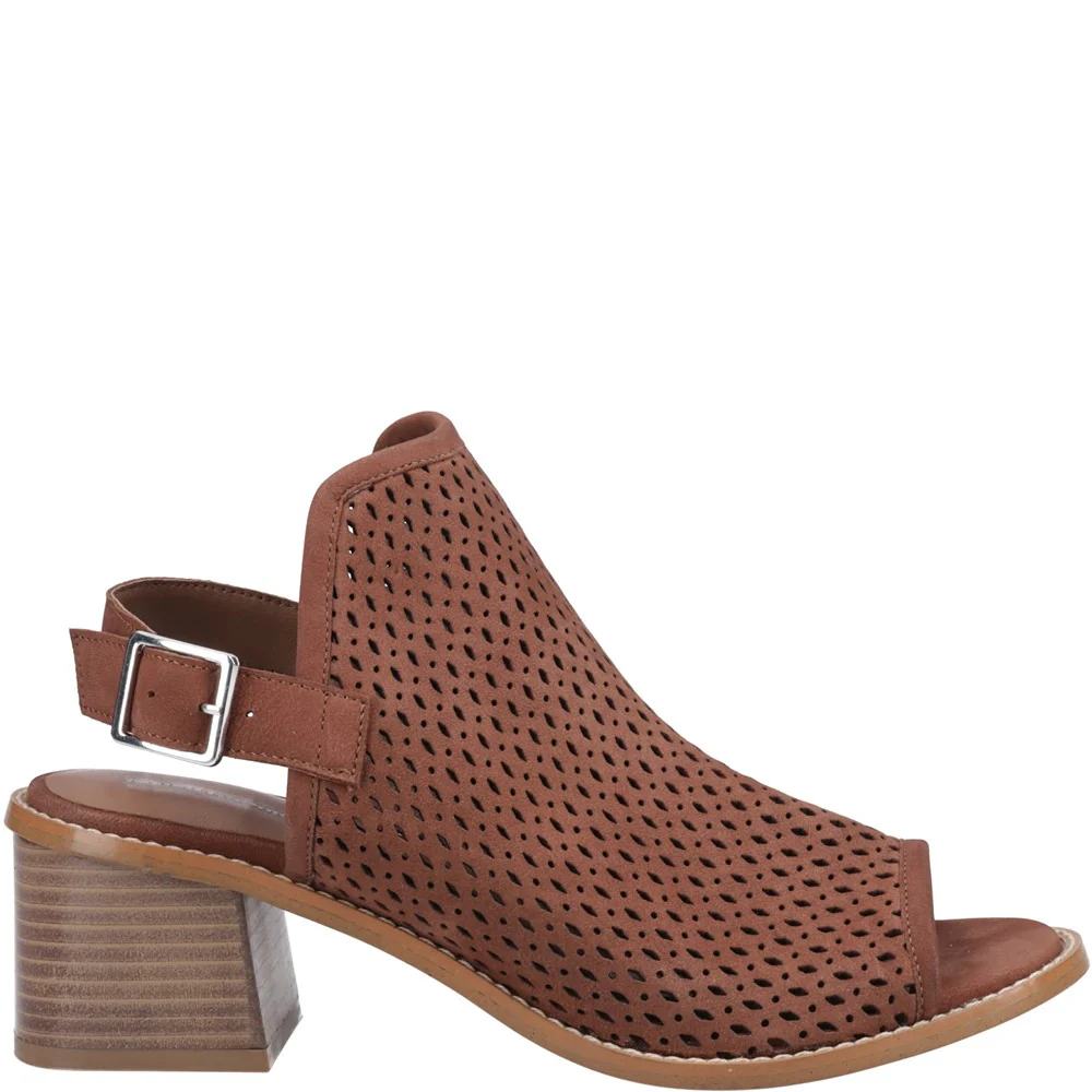 Brown Louise Heeled Sandals - Image 5