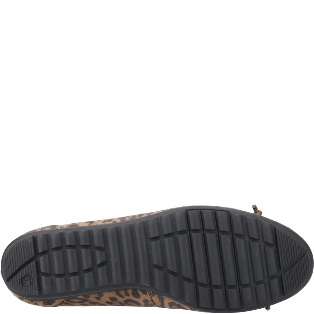 Leopard Lucille Bow Ballerinas - Image 3